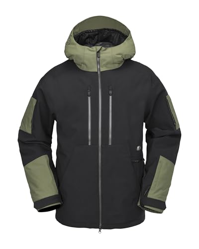 Volcom Herren Insulated Winter Jacket WFO Isolierte Snowboard Ski Baggy Fit Winterjacke, Schwarz S5, XL Volcom Herren Insulated Winter Jacket WFO Isolierte Snowboard Ski Baggy Fit Winterjacke, Schwarz S5, XL von Volcom