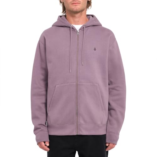 Volcom - Herren Jacke mit Kapuze Stone Zip Vintage Lila Herren - Größe M - Lila von Volcom