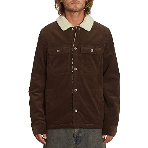 Volcom Herren Keaton Jacket Jacke, Dunkelbraun, M von Volcom