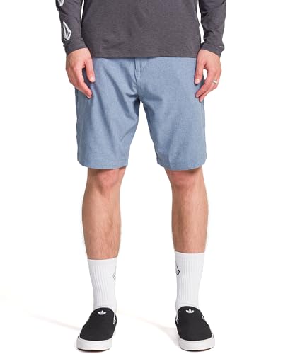 Volcom Herren Kerosene 21" Hybrid Chino Shorts, Niagara, 48 von Volcom
