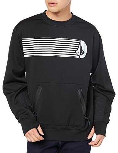 Volcom Herren Let It Storm Crew Sweatshirt, schwarz, S von Volcom