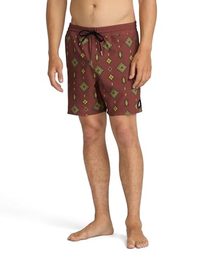 Volcom Herren Lido Solid 16" Swim Surf Trunk Badehose, Mahagoni, X-Large Volcom Herren Lido Solid 16" Swim Surf Trunk Badehose, Mahagoni, X-Large von Volcom