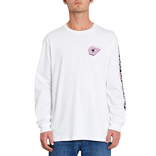 Volcom Herren M. Loeffler FA Ls Langarmshirt, weiß, L von Volcom