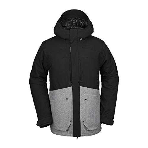 Volcom Herren Men's Scorth Insulated Snow Jacket Weste, grau meliert, Large von Volcom
