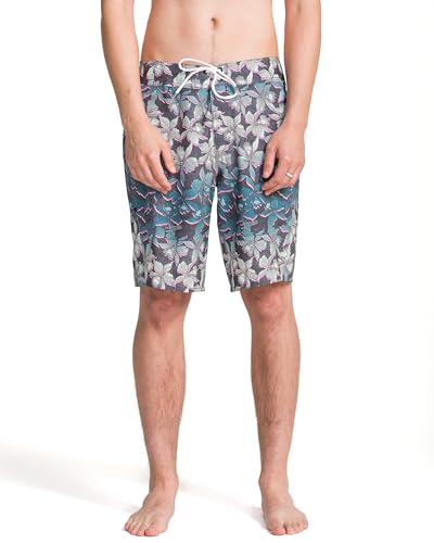 Volcom Herren Mod Tech 20" Swim Trunk Boardshorts, Mehrfarbig/Meereswellen (Ocean Tides), 6 von Volcom