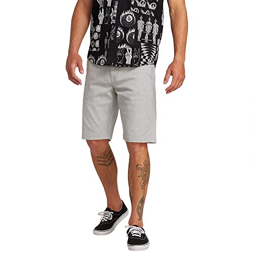 Volcom Herren Modern Fit Chino, 53,3 cm Shorts, Grauneu, 48 von Volcom