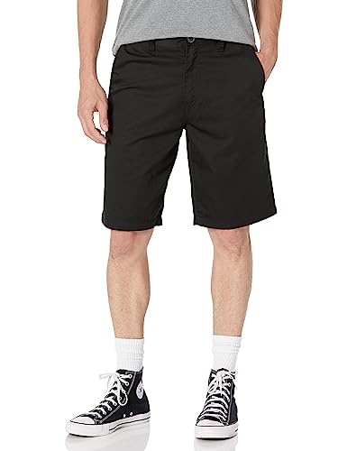 Volcom Herren Modern Fit 21" Chino Shorts, Schwarz, 28 von Volcom