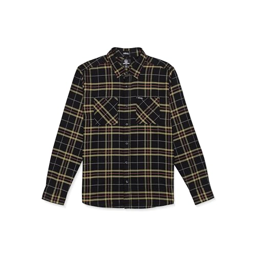 Volcom Herren Hemd NETASTONE Flannel LS, Größe:M, Farben:Black Volcom Herren Hemd NETASTONE Flannel LS, Größe:M, Farben:Black von Volcom