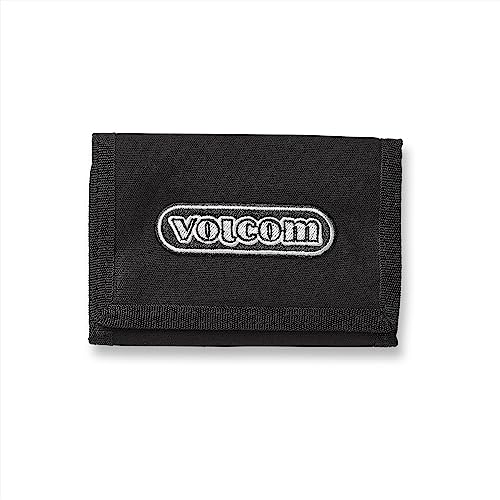 Volcom Herren Ninetyfive Trifold Wallet Reisezubehör-Dreifachgefaltete Brieftasche, Schwarz, Einheitsgröße von Volcom