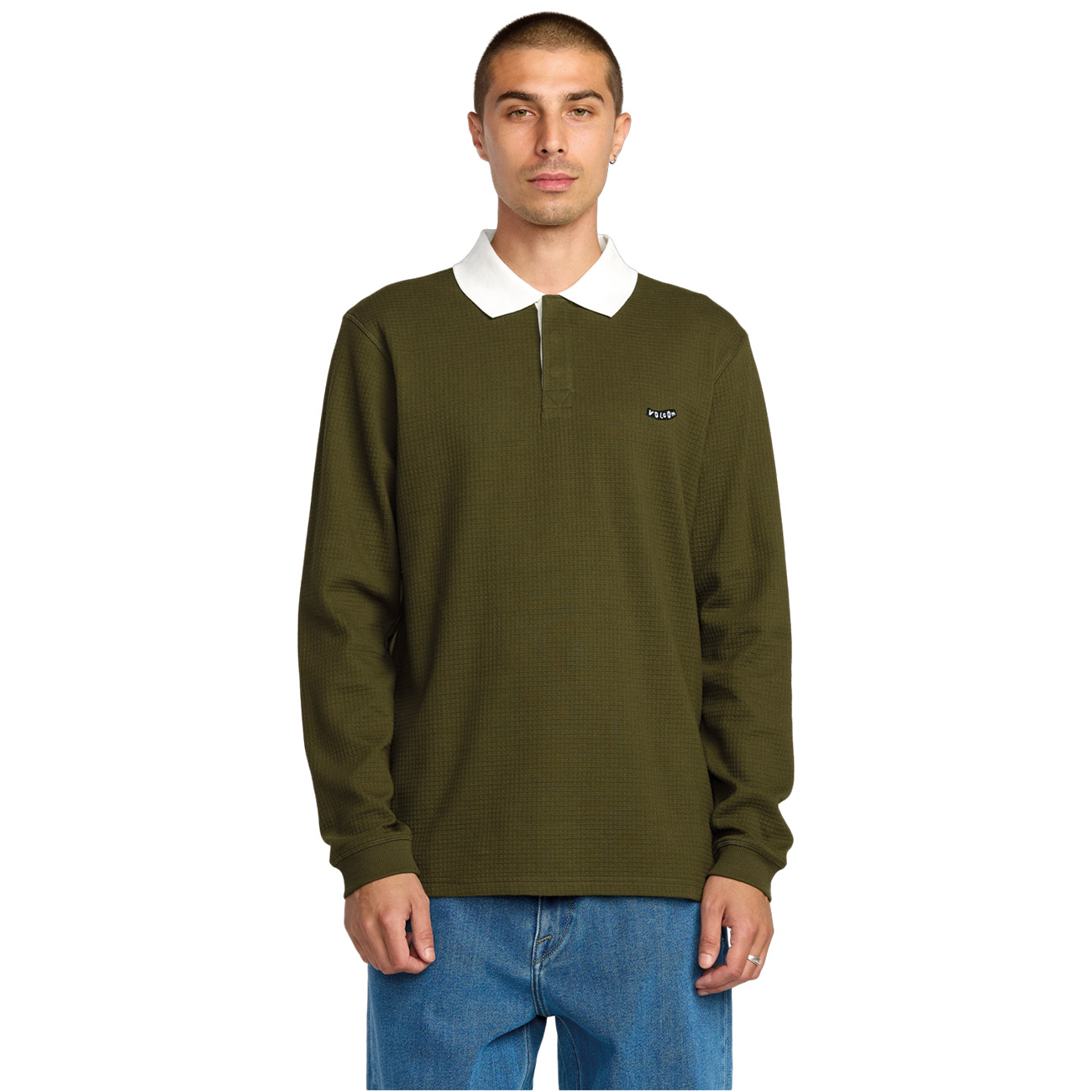 Volcom Herren Polo CURBSTONE POLO LS Volcom Herren Polo CURBSTONE POLO LS von Volcom