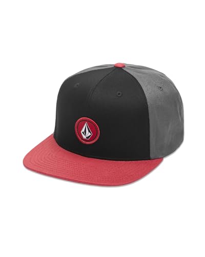 Volcom Herren Quarter Twill Hat Baseballkappe, Chili red, Einheitsgröße von Volcom