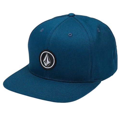 Volcom Herren Quarter Twill-Mütze, Tiefes Blau, Einheitsgröße von Volcom
