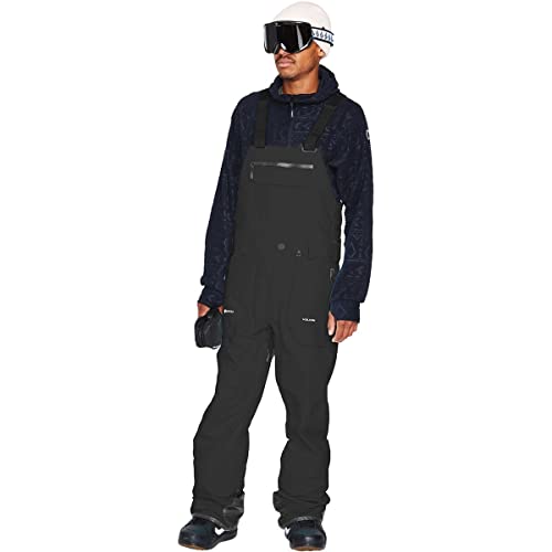 Volcom Herren Rain Gore-tex Bib Overall Bergsteigeranzug, schwarz (schwarz), L von Volcom