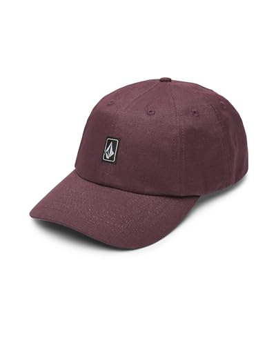 Volcom Herren Ramp Stone verstellbare Mütze, Merlot, Einheitsgröße von Volcom