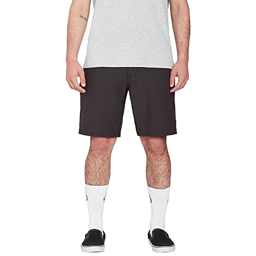 Volcom Herren Regular Frickin Cross Shred 20" Hybrid Water Repellent Shorts, Schwarz, 48 Volcom Herren Regular Frickin Cross Shred 20" Hybrid Water Repellent Shorts, Schwarz, 48 von Volcom