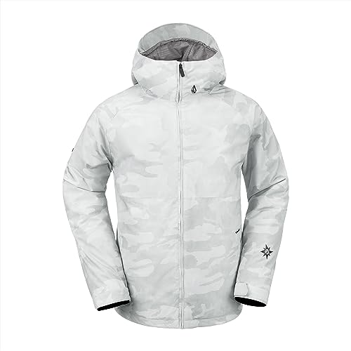 Volcom Herren Ski- Snowboardjacke 2836 Insulated Jacket, Größe:L, Farben:White camo Volcom Herren Ski- Snowboardjacke 2836 Insulated Jacket, Größe:L, Farben:White camo von Volcom