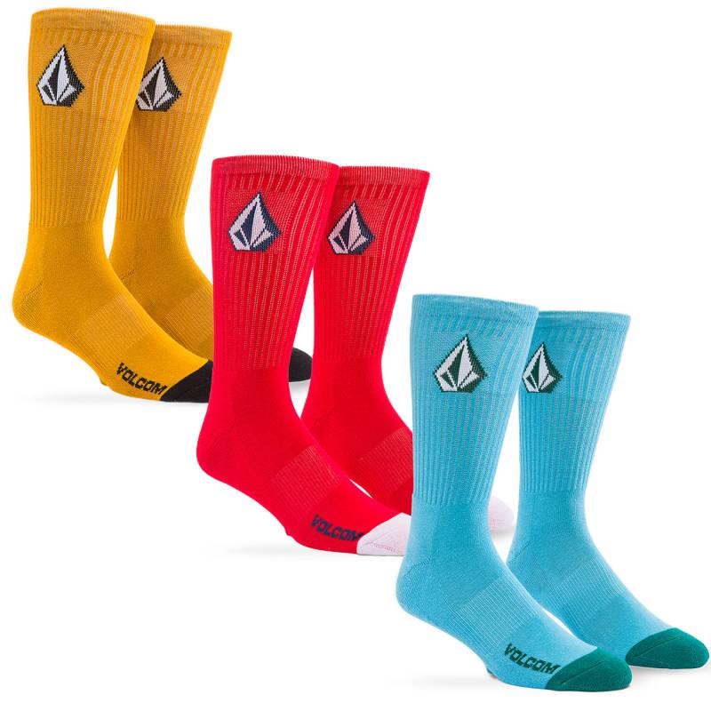 Volcom Herren Socken FULL STONE MIX SOCK 3PK von Volcom