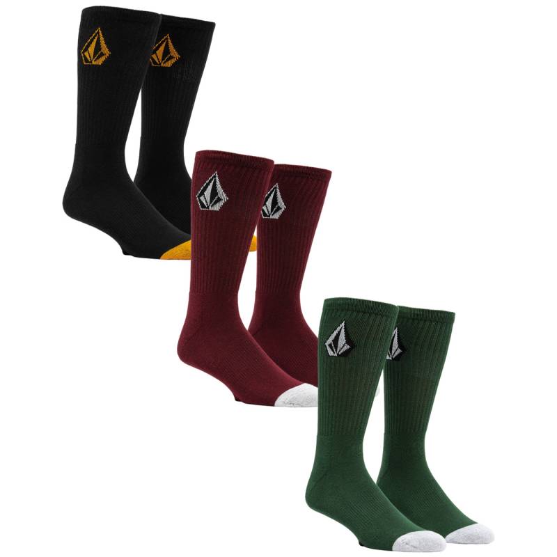 Volcom Herren Socken FULL STONE MIX SOCK 3PK von Volcom