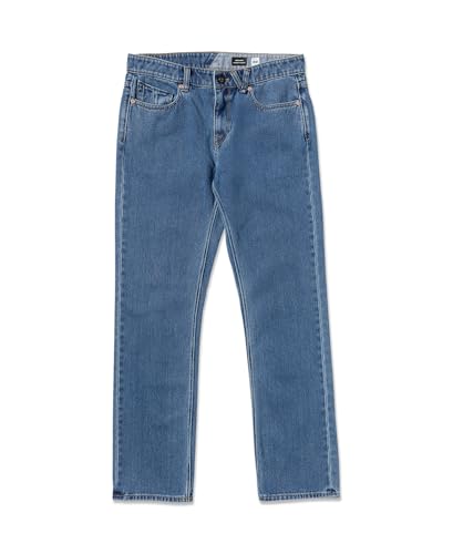 Volcom Herren Solver Denim Jeans, Standardausgabe blau, 33W / 32L Volcom Herren Solver Denim Jeans, Standardausgabe blau, 33W / 32L von Volcom