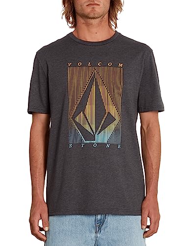 Volcom Herren Spectal HTH SST Tshirt, schwarz (Heather Black), S von Volcom