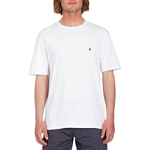 Volcom Herren Stone Blanks BSC SST Tshirt, weiß, L von Volcom