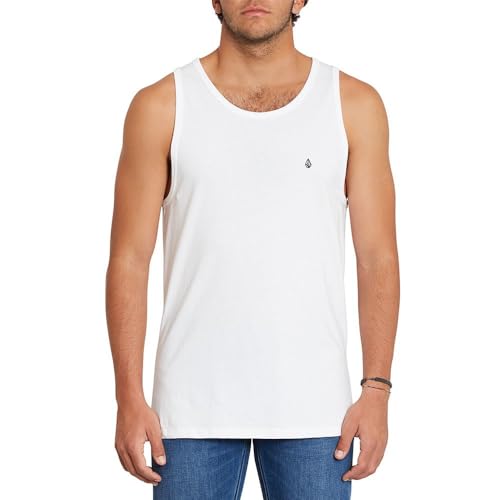 VOLCOM Herren Stone Blanks BSC Tt Tank Top, weiß, L von Volcom
