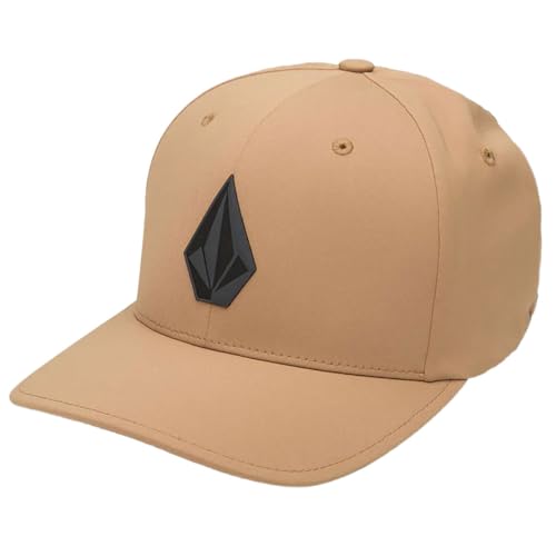 Volcom Herren Stone Tech Delta Water Resistant Hat Baseballkappe, Dunkles Khaki, SMALL von Volcom
