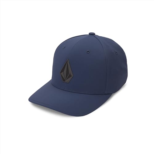 Volcom Herren Stone Tech Delta wasserabweisender Hut Baseballkappe, Marineblau 1, SMALL von Volcom