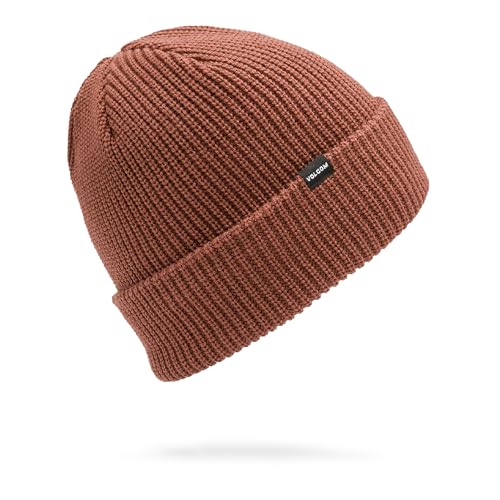 Volcom Herren Sweep Skull Fit Snow Beanie, Redwood S5, Einheitsgröße von Volcom