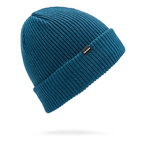 Volcom Herren Sweep Skull Fit Snow Beanie-Mütze, Kobalt S5, Einheitsgröße von Volcom