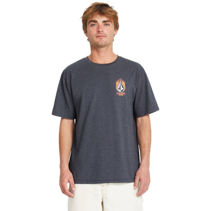 Volcom Herren T-Shirt DRAGGIN STONE HTH von Volcom