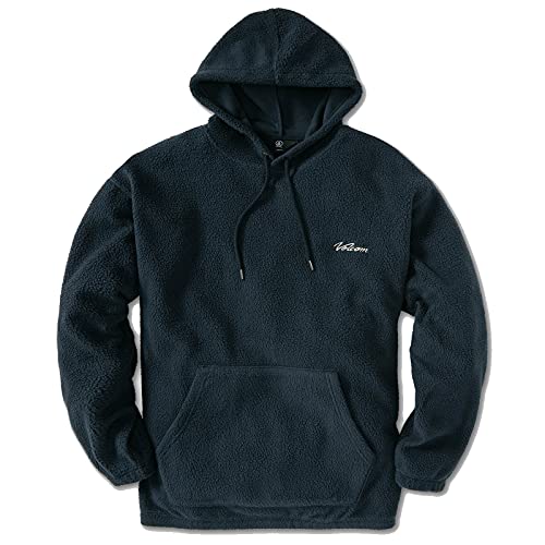 Volcom Herren Throw Exceptions Pullover Hooded Fleece Sweatshirt, Marineblau, X-Large von Volcom