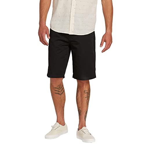 Volcom Herren V Monty Chino Lässige Shorts, schwarz, 54 DE von Volcom