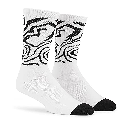 Volcom Herren Vibes Pr Socken, Schwarz, gestreift, Einheitsgröße von Volcom