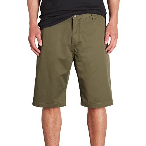 Volcom Herren Vmonty Chino Shorts, Militär, 50 DE Lange von Volcom