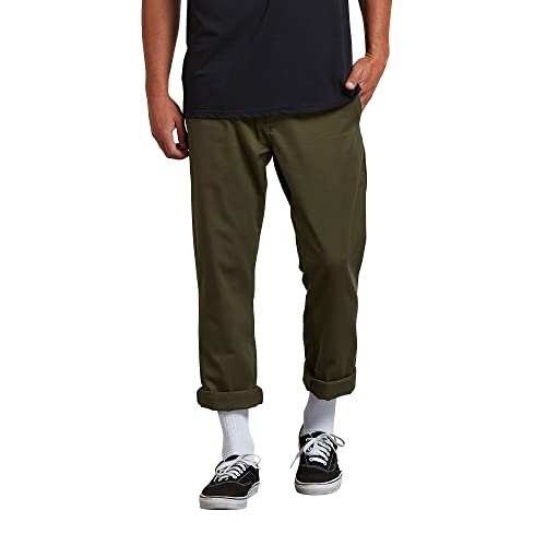 Volcom Herren V Monty Chino Hose, Military, 50 von Volcom