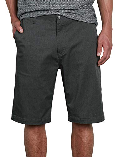 Volcom Herren Vmonty Stretch 22 Shorts, Dunkelgrau meliert, 29 Volcom Herren Vmonty Stretch 22 Shorts, Dunkelgrau meliert, 29 von Volcom