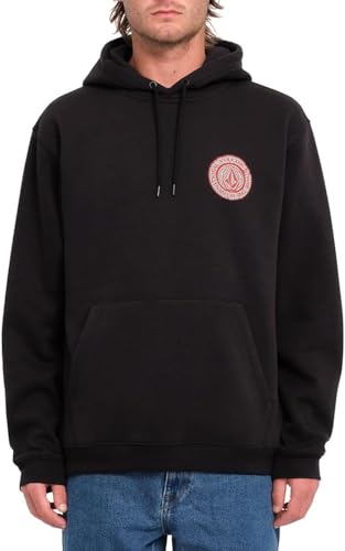 Volcom Herren Volstoned Hoodie Fleece Sweatshirt, Schwarz, Small von Volcom
