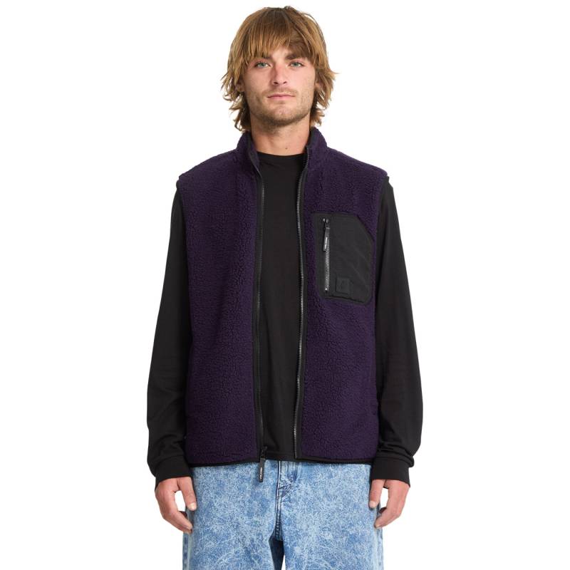 Volcom Herren Weste MUZZER FUZZAR VEST von Volcom