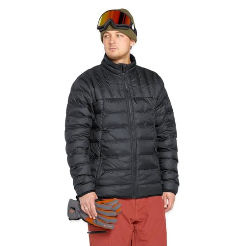 Volcom Herren Winterjacke Puff Puff JKT, Größe:L, Farben:Black von Volcom