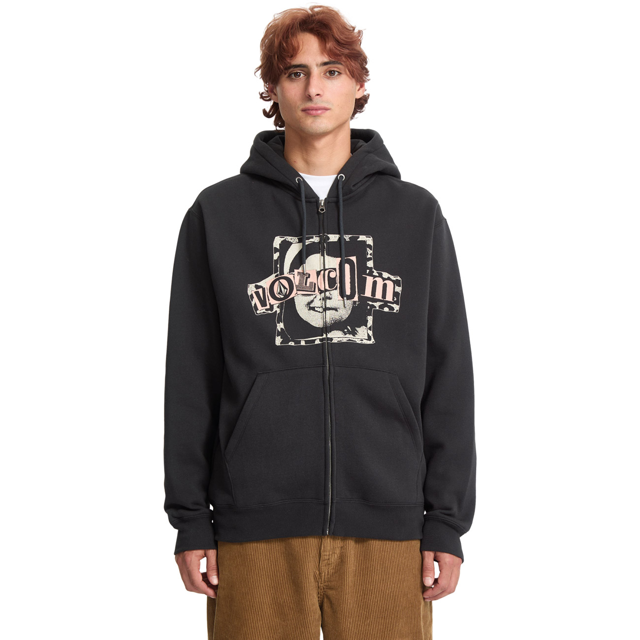 Volcom Herren Zip Hoodie STICK STONER ZIP Volcom Herren Zip Hoodie STICK STONER ZIP von Volcom