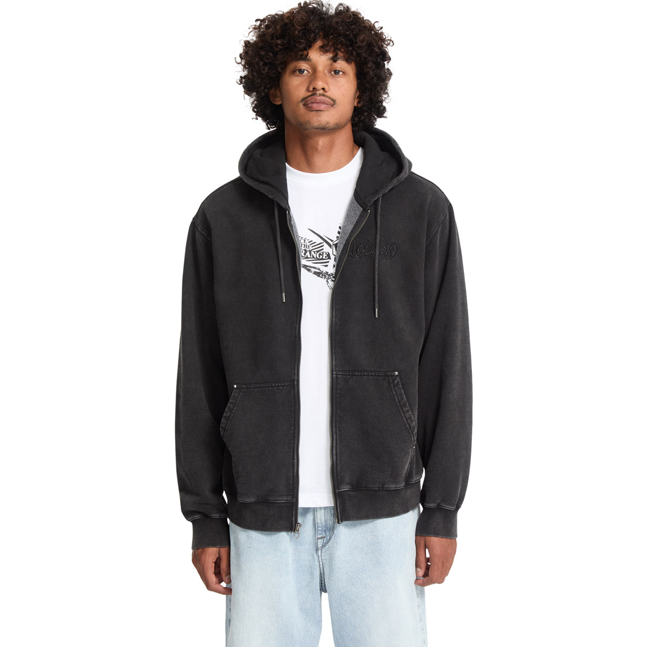 Volcom Herren Zip Hoodie STUDDER ZIP Volcom Herren Zip Hoodie STUDDER ZIP von Volcom