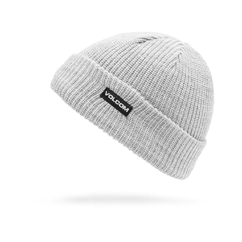 Volcom Jungen Youth Lined Snowboard Beanie Winter-Hut, Heather Grey S5, Einheitsgröße Volcom Jungen Youth Lined Snowboard Beanie Winter-Hut, Heather Grey S5, Einheitsgröße von Volcom