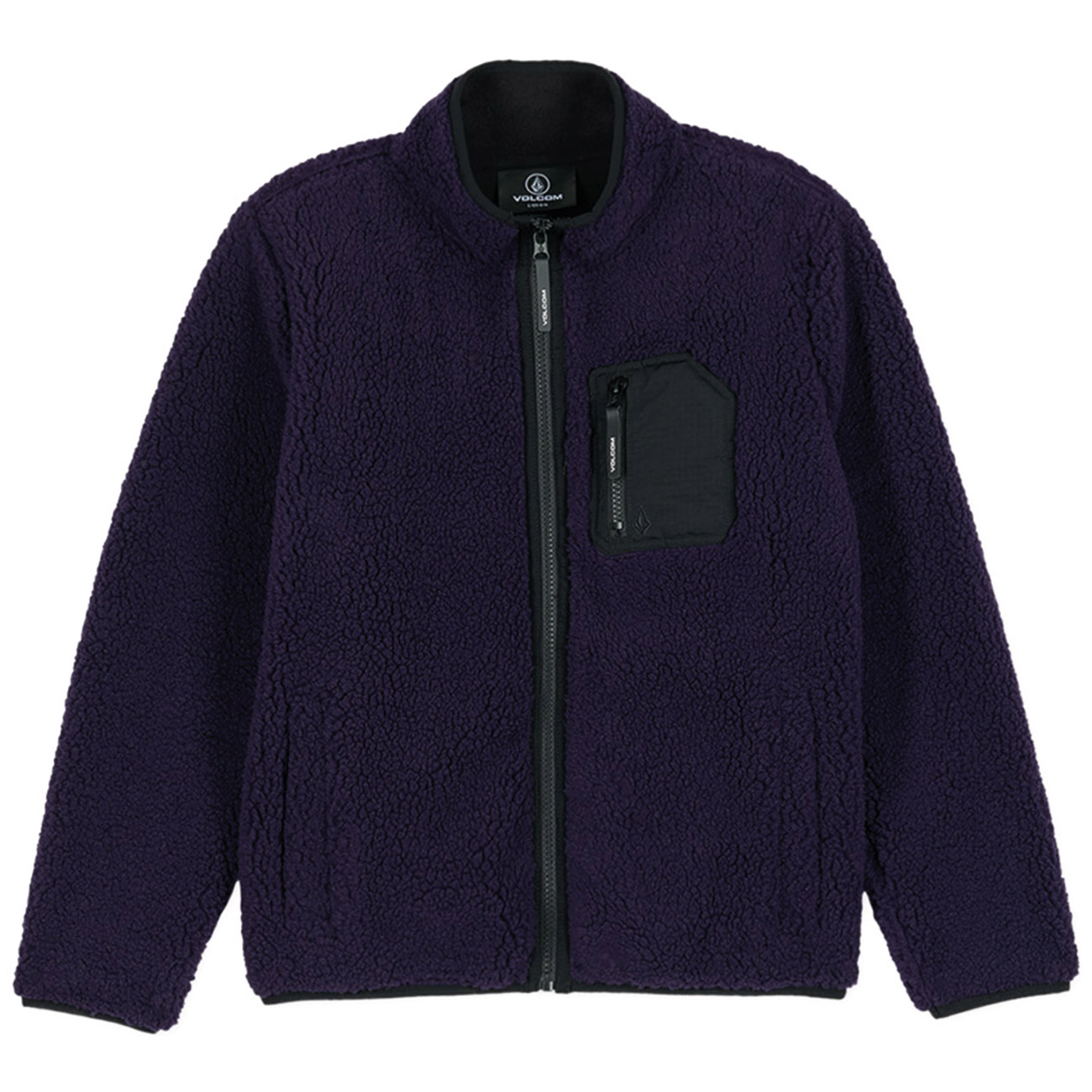 Volcom Kinder Fleecejacke MUZZER FUZZAR ZIP von Volcom