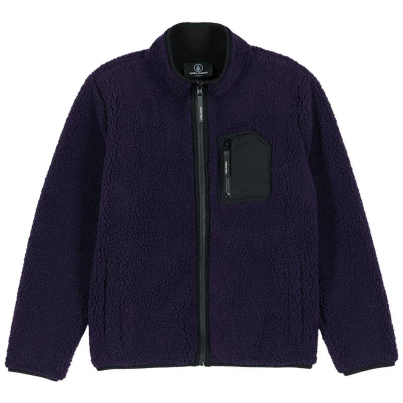 Volcom Kinder Fleecejacke MUZZER FUZZAR ZIP von Volcom