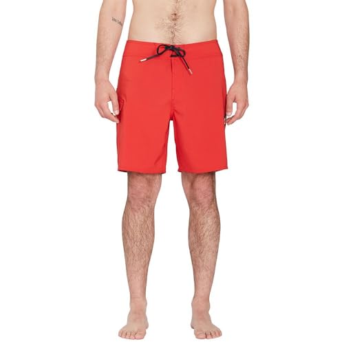 Volcom - Lido Solid Mod 18 Ribbon Red Herren Boardshorts – Größe 29 – Rot, rot Volcom - Lido Solid Mod 18 Ribbon Red Herren Boardshorts – Größe 29 – Rot, rot von Volcom