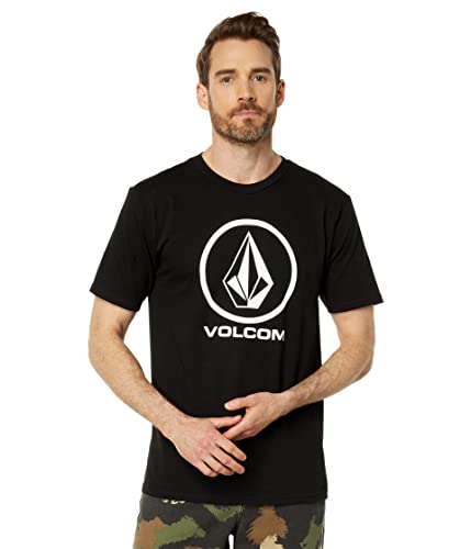 Volcom Men's Crisp Stone Black Short Sleeve T Shirt 2XL von Volcom