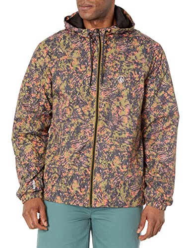 Volcom Men's Ermont Light Windbreaker Jacket, Military, Medium von Volcom