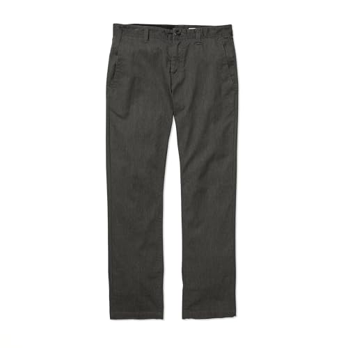 Volcom Men's Frickin Modern Stretch Charcoal Heather Pants von Volcom