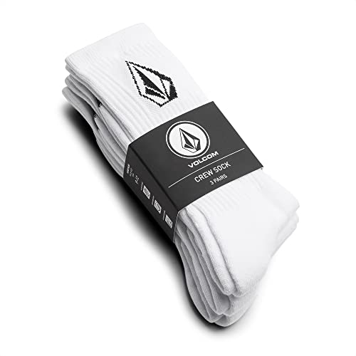 Volcom - Full Stone Sock 3Pk - Socken Männer - Weiß - Osfa von Volcom